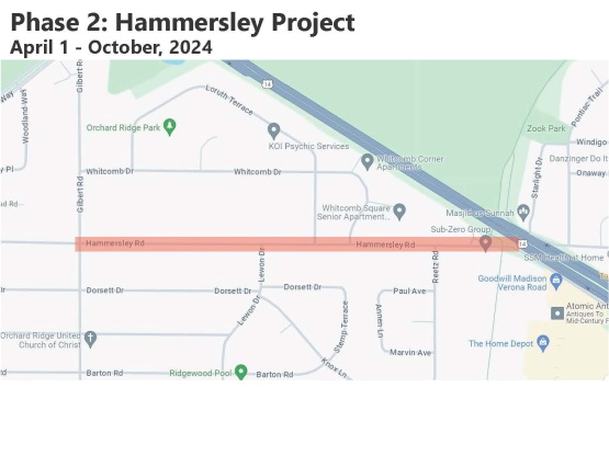 Street Closure For Construction Hammersley Rd Transportation